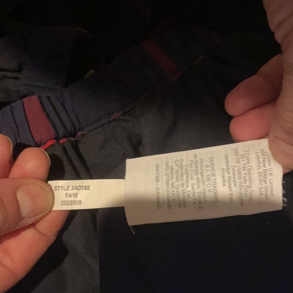 Crew cuts red and navy striped skirt girls 6-7 - Picture 4 of 6